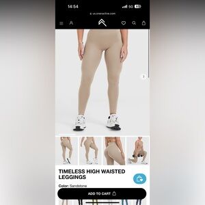 Oner active timeless leggings sandstone M